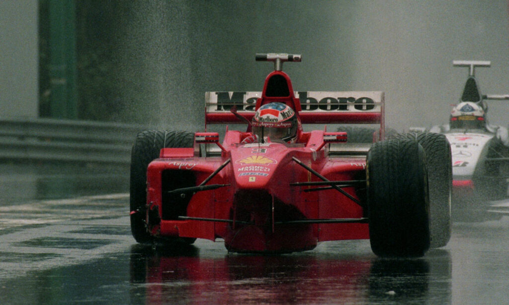 schumacher coulthard spa 1998