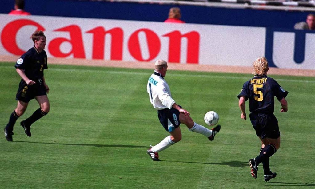 gol gascoigne vs scozia euro 96