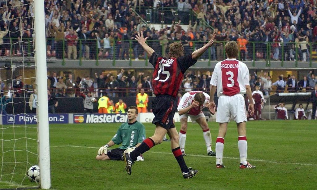 Milan ajax champions 2003