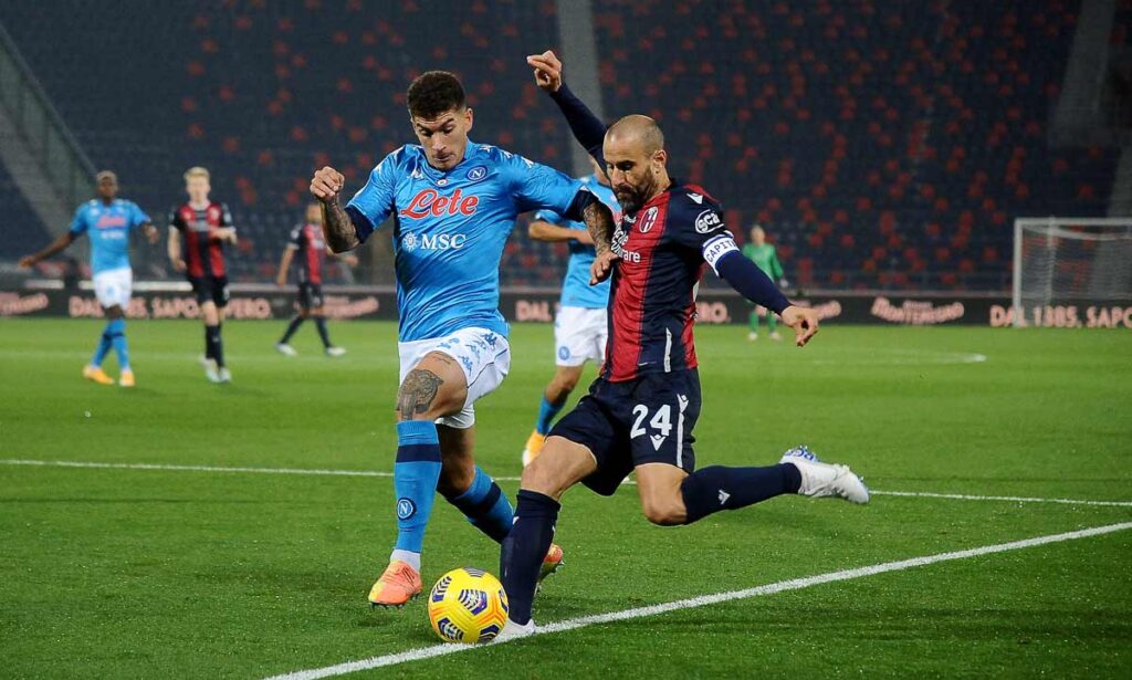 napoli bologna formazioni