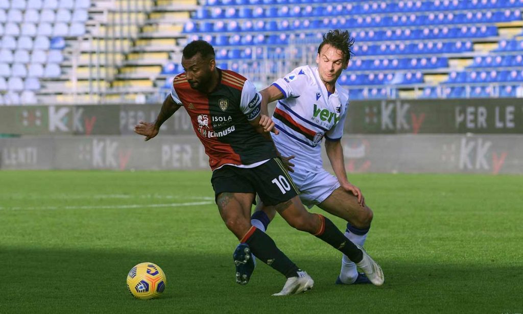 sampdoria cagliari formazioni