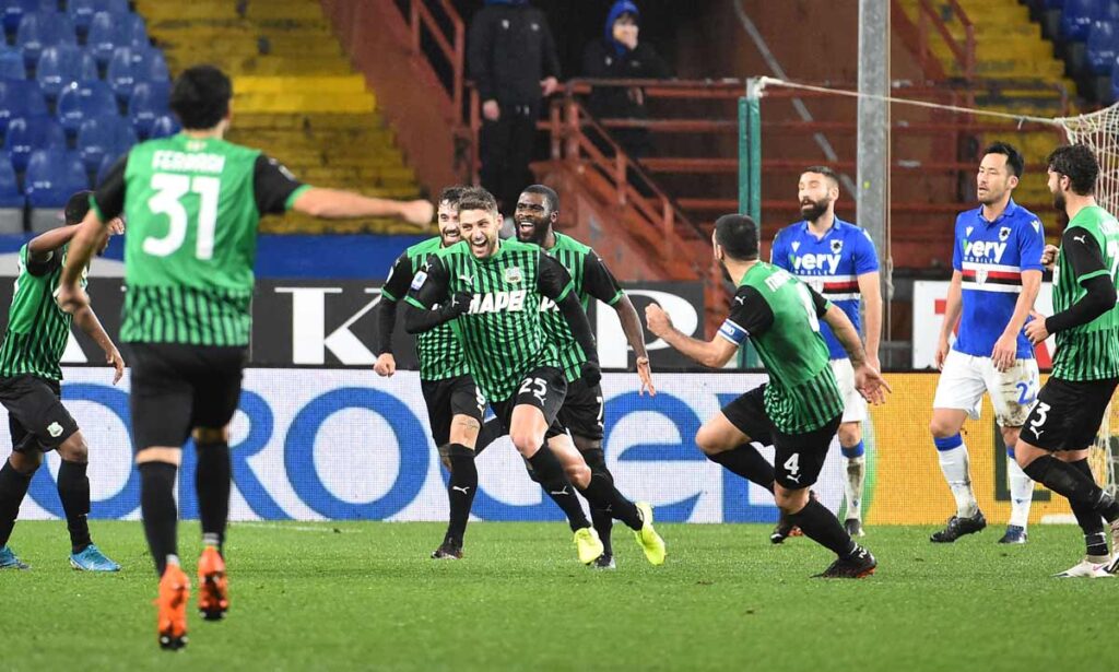 sassuolo sampdoria