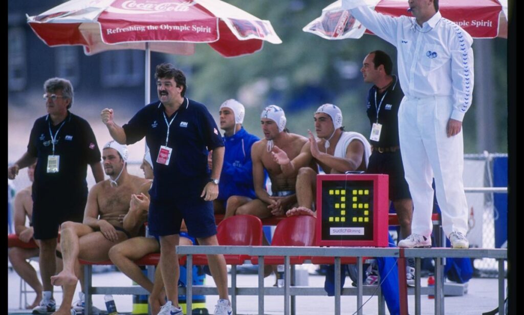 radko rudic allenatore dell'italia della pallanuoto nel 1992