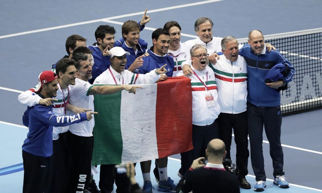rinascita tennis italiano