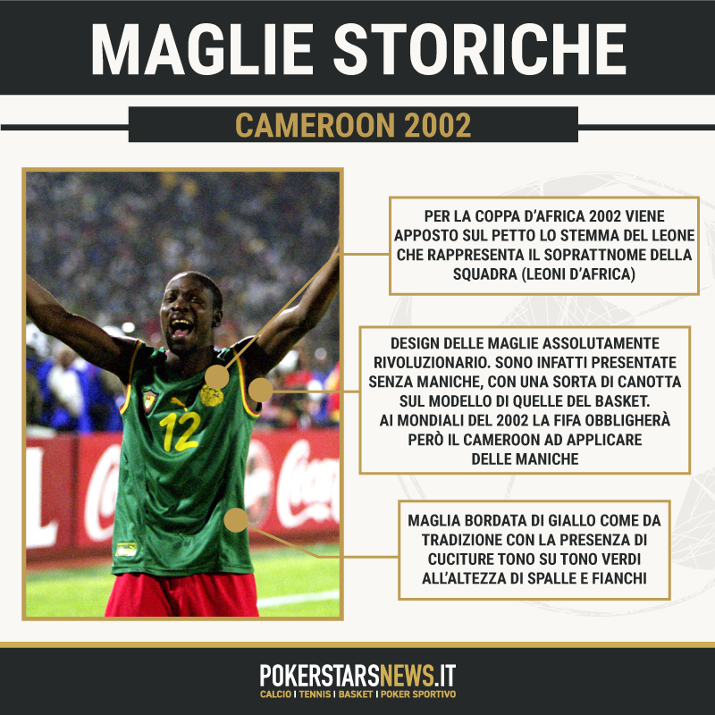 Maglia Camerun 2002
