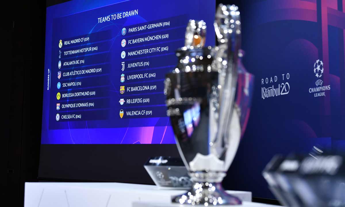 percentuali di qualificazione ottavi champions