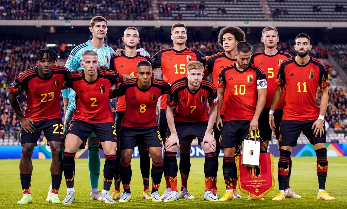 Il Belgio nella Nations League 2022