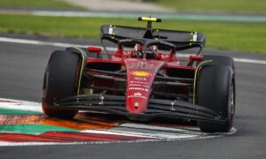 Carlos Sainz sulla Ferrari