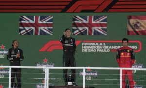 GP Brasile podio