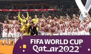 La Croazia festeggia il 3° posto ai Mondiali di Qatar 2022