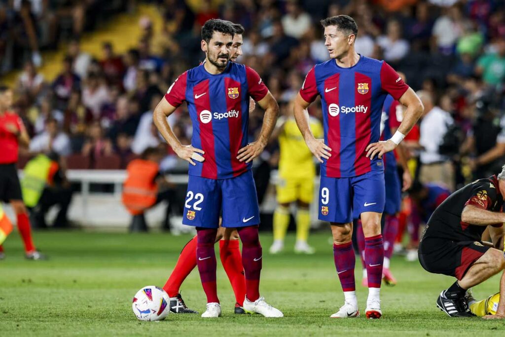 villareal barcellona formazioni