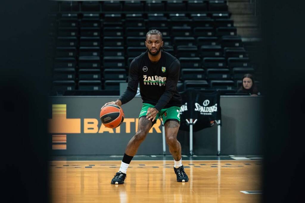 keenan evans in allenamento