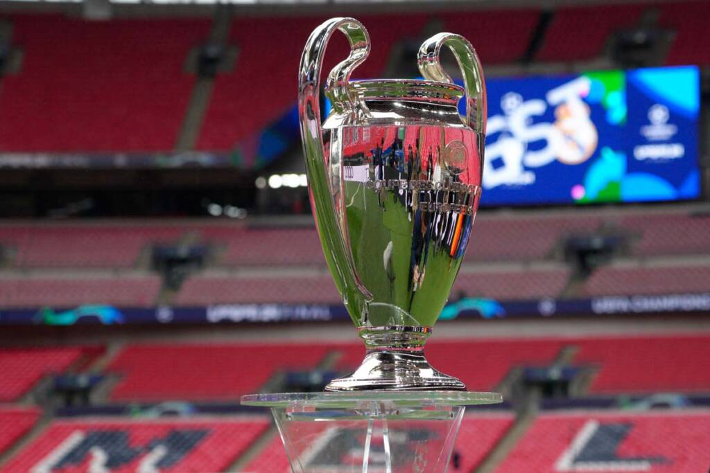 il trofeo della champions league