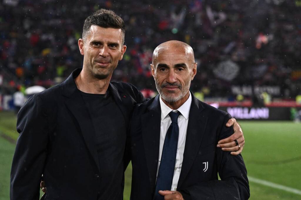 Thiago motta con Montero prima della partita contro la Juve