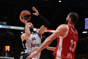 Playoff Serie A basket Mirotic vs shengelia