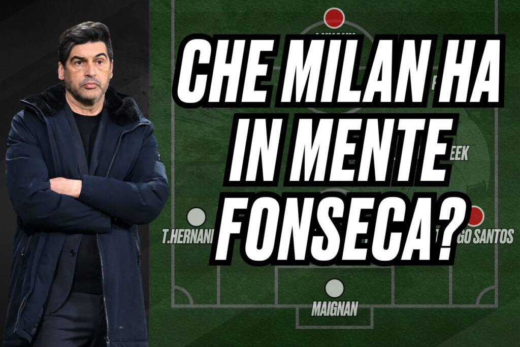 Formazione del milan di fonseca