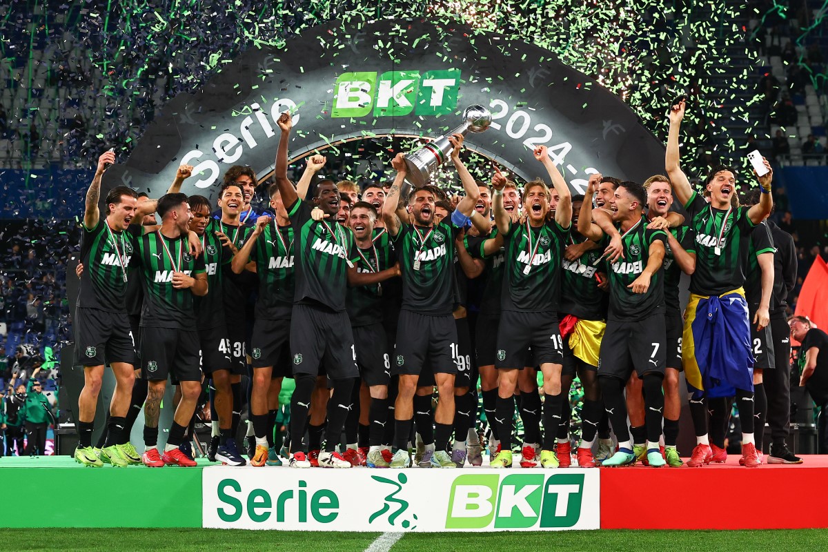 Il Sassuolo campione della Serie B 2024-2025