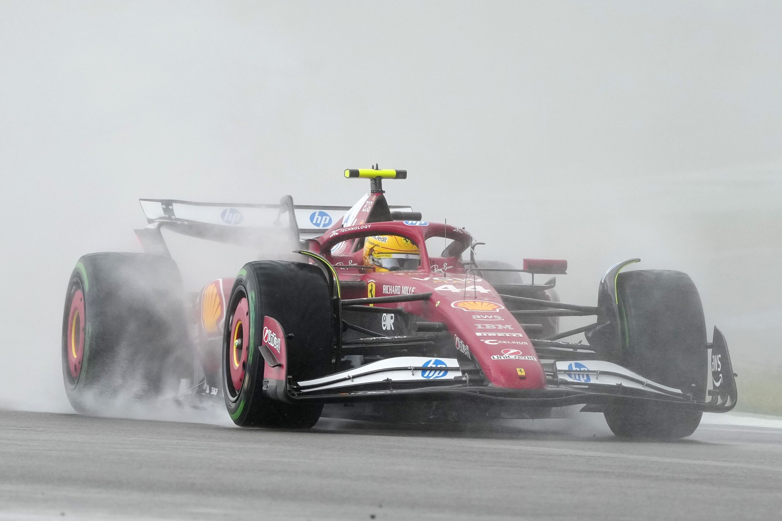 La Ferrari di Lewis Hamilton