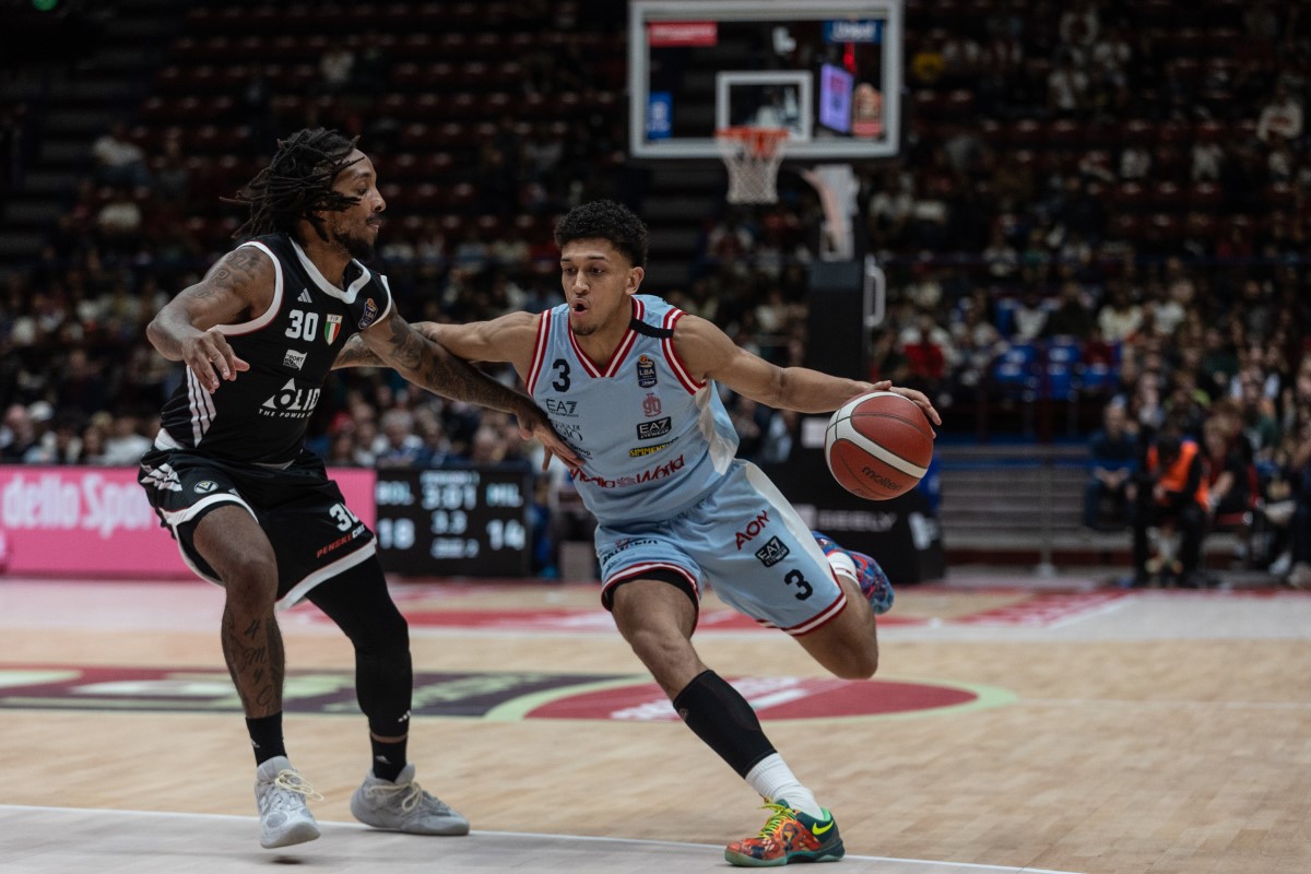 Quinn Ellis della EA7 Emporio Armani Milano