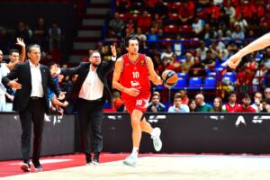 Leandro Bolmaro della EA7 Emporio Armani Milano