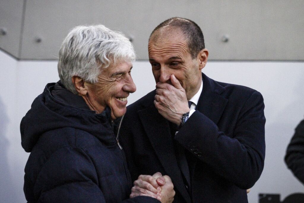 Gian Piero Gasperini e Massimiliano Allegri