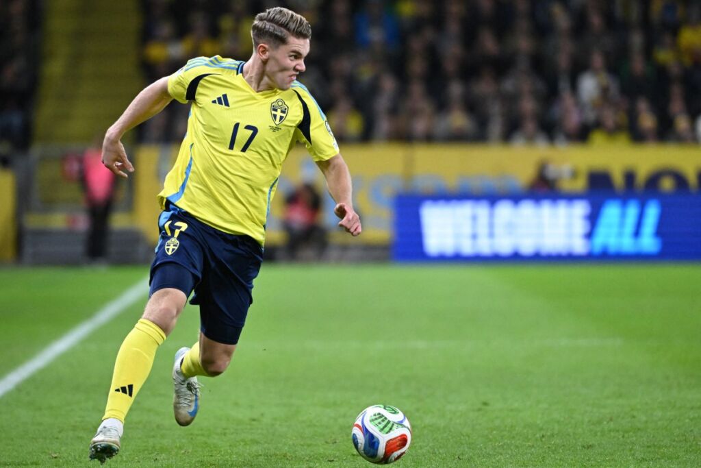 Viktor Gyokeres della Svezia