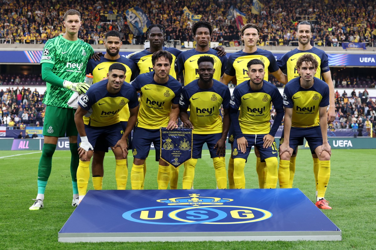 La formazione dell'Union Saint-Gilloise nella Champions League 2025-2026