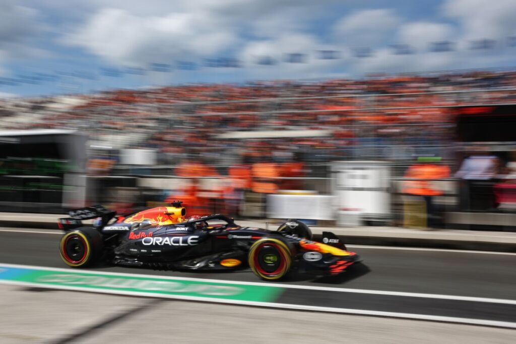 Max Verstappen sulla Red Bull