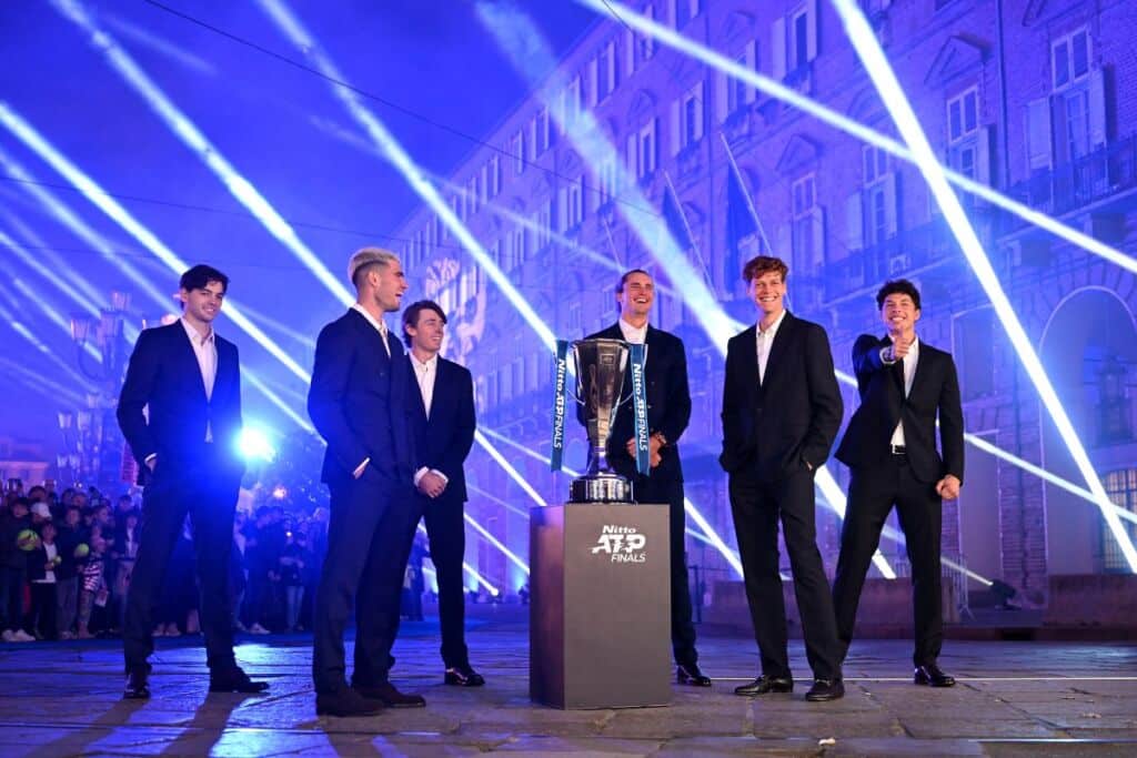 I partecipanti alle ATP Finals 2025 a Torino