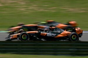Le McLaren di Lando Norris e Oscar Piastri