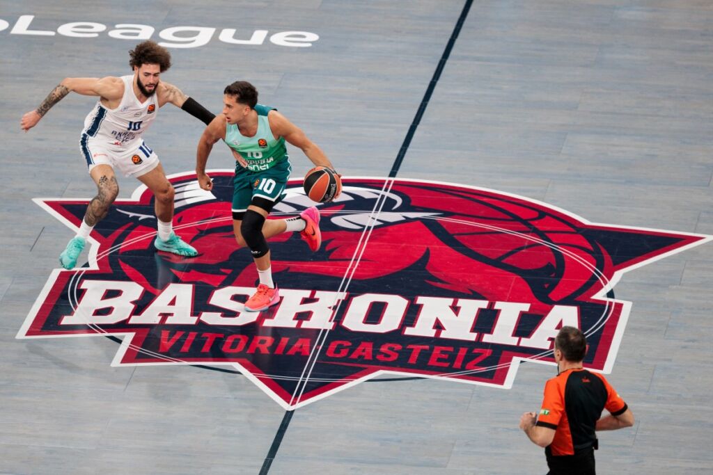 Matteo Spagnolo del Baskonia Vitoria-Gasteiz