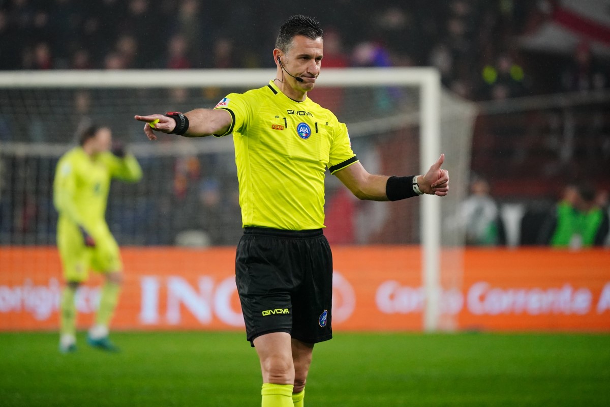 L'arbitro Daniele Doveri