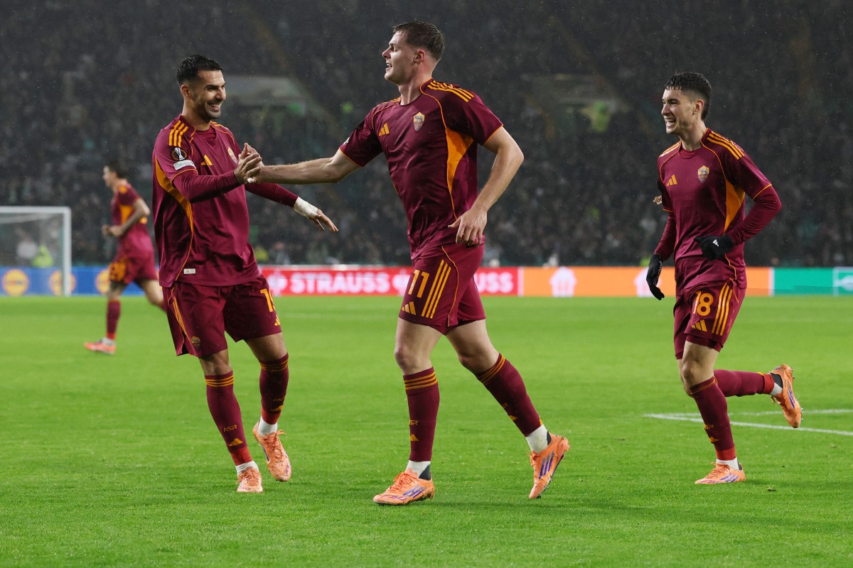 Evan Ferguson della Roma