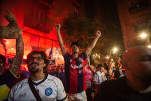 Tifosi del Napoli e del Bologna