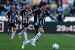 Nicolò Zaniolo dell'Udinese