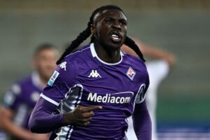 Moise Kean della Fiorentina