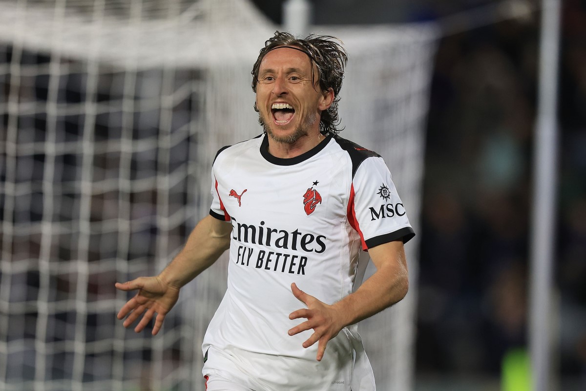 Luka Modric del Milan