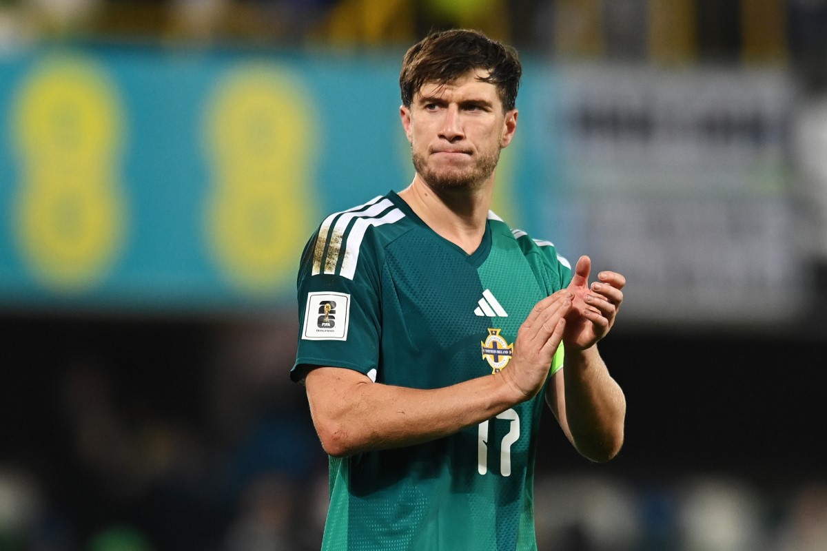 Paddy McNair dell'Irlanda del Nord