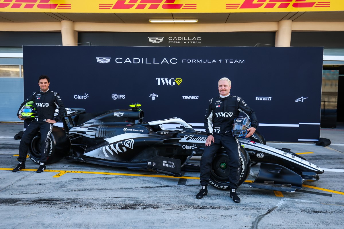 Sergio Perez e Valteri Bottas con la nuova Cadillac