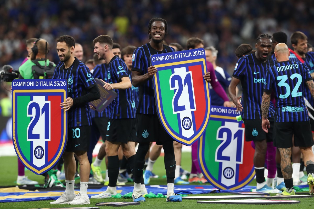 L'Inter festeggia il 21° scudetto