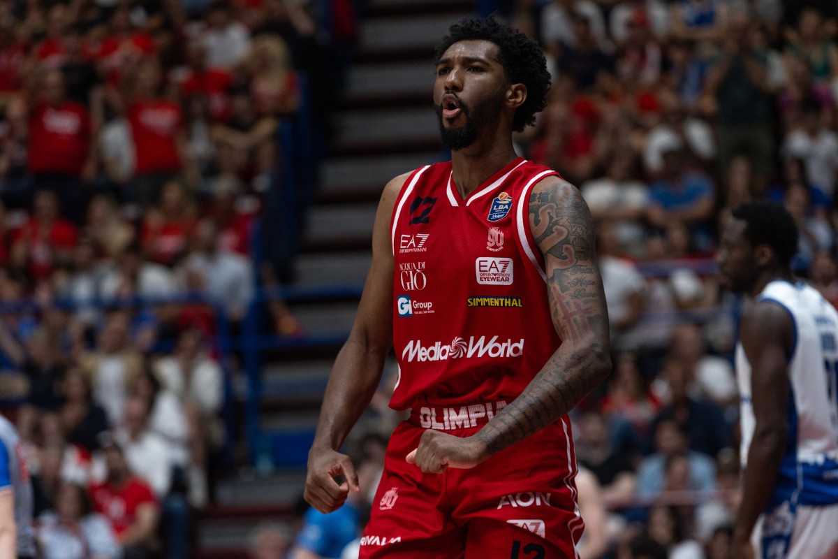 Armoni Brooks della EA7 Emporio Armani Olimpia Milano