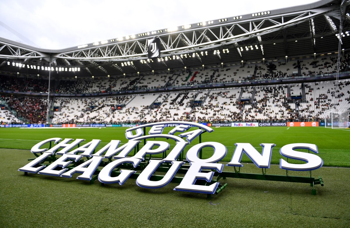 Il logo della Champions League