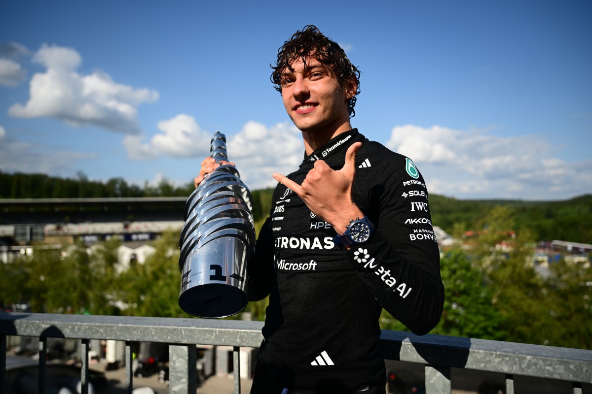 Kimi Antonelli vittorioso sul circuito di Spa