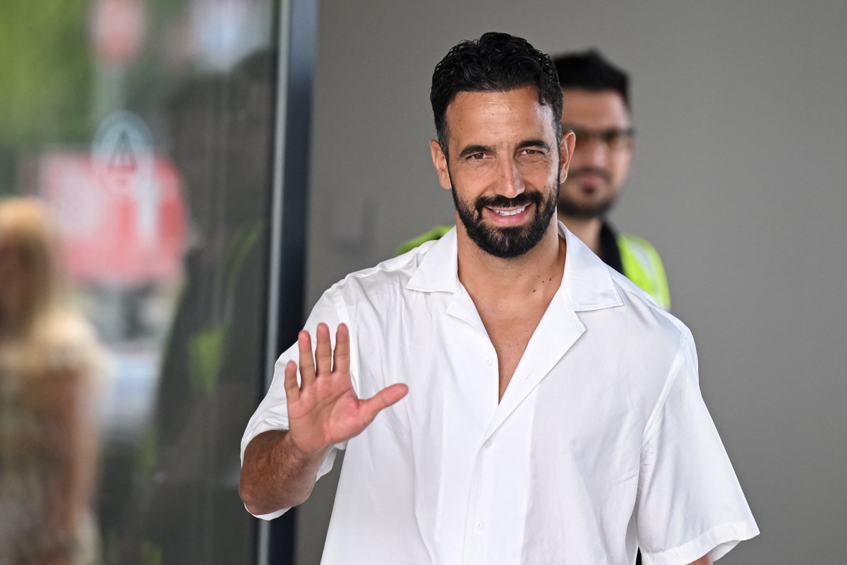 L'allenatore del Milan Ruben Amorim