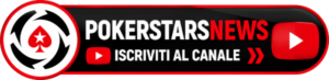 Iscriviti al canale YouTube di PokerStarsNews